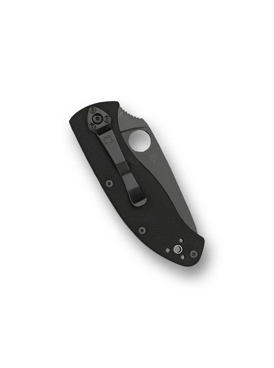 Spyderco Tenacious Black G10 Black Blade