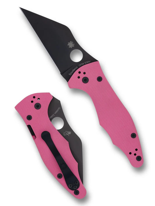 Spyderco Yojimbo 2 Pink Sprint Run