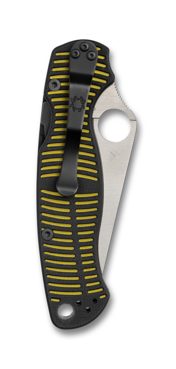 Spyderco Para Military 2 Salt Yellow/Black G10 Magnacut
