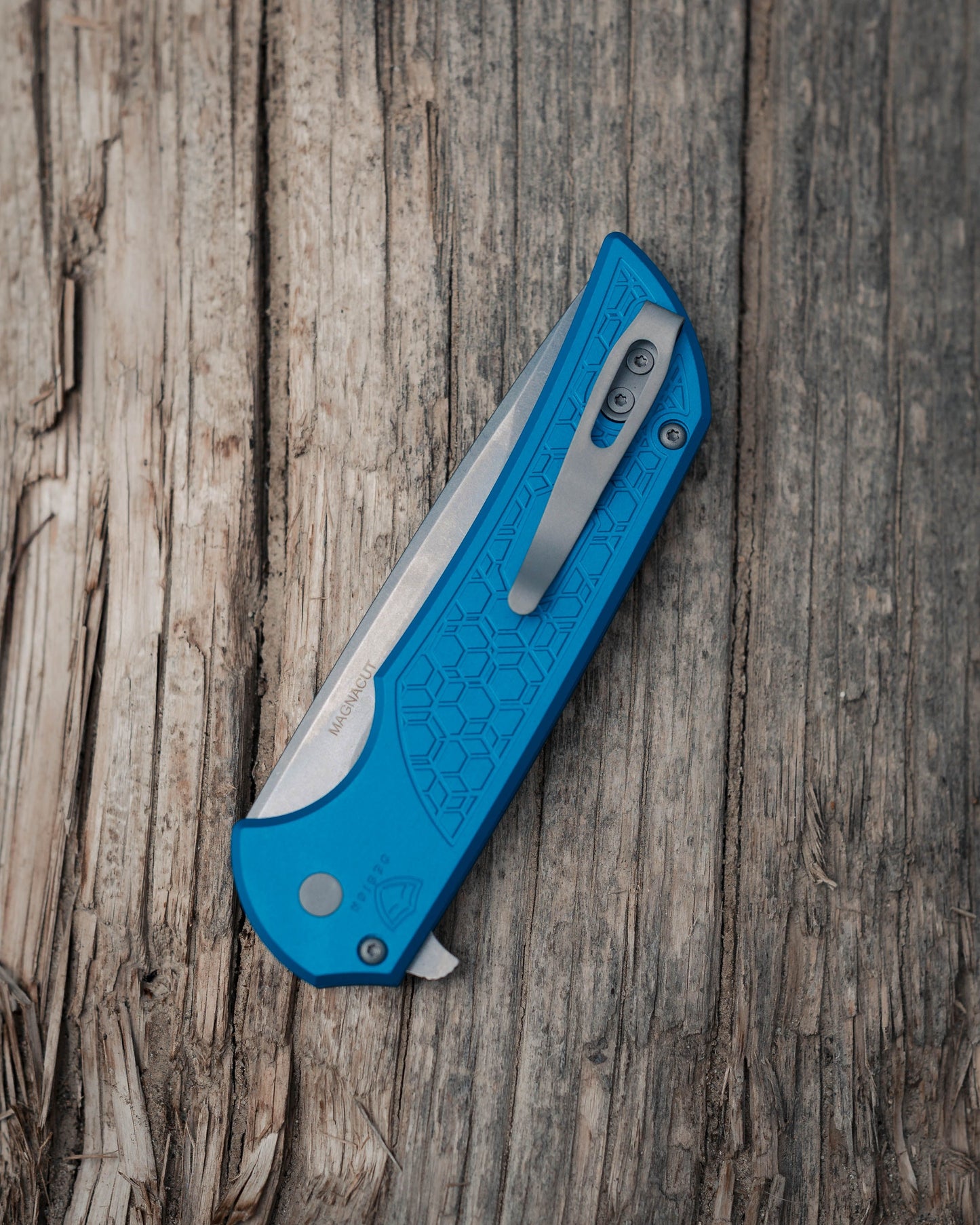 ProTech Mordax MX105-Blue Gridlock Magnacut