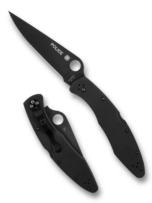 Spyderco Police Stainless Black C07BKP