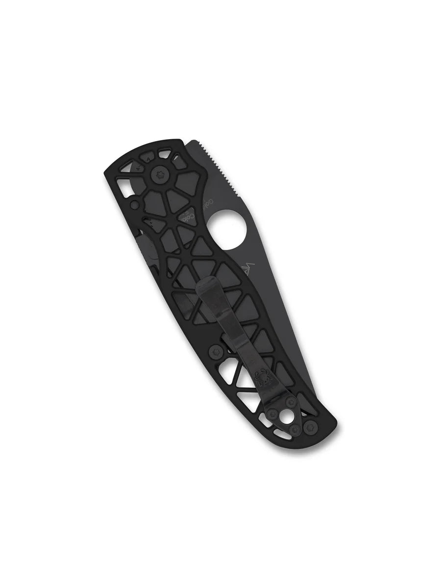 Spyderco Edgerati Black Plain Edge