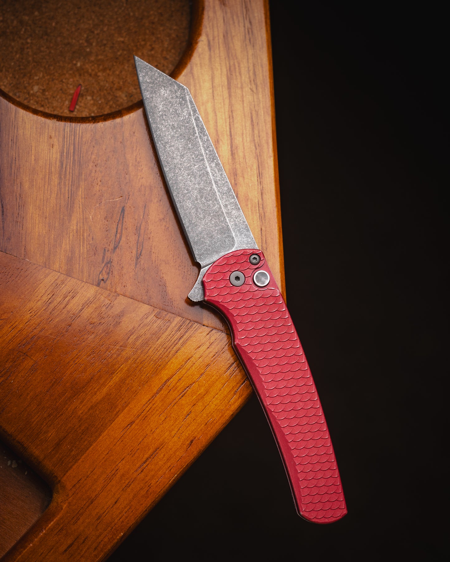 ProTech Malibu Battleworn Red Dragonscale BSA25.Malibu.1