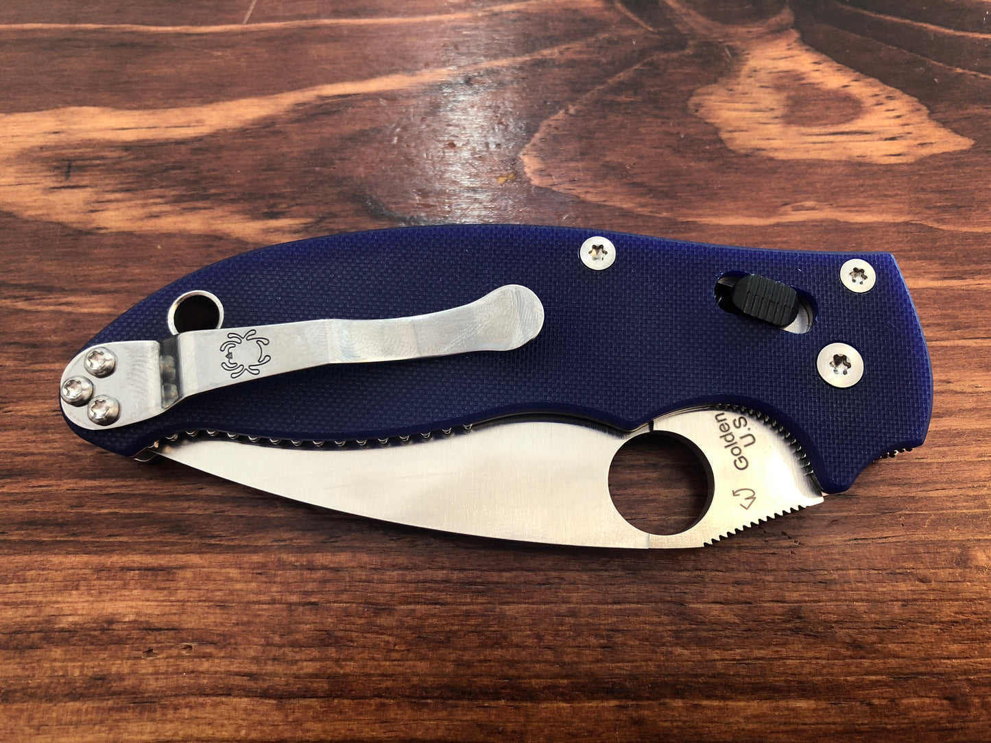 Spyderco Manix 2 Blurple S110V