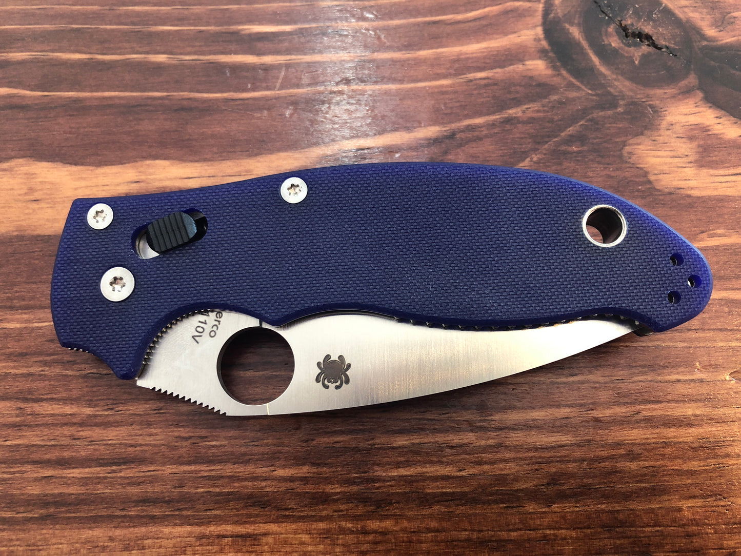 Spyderco Manix 2 Blurple S110V