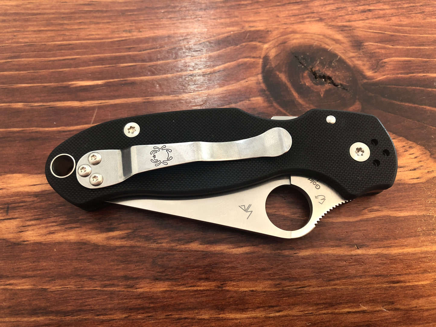 Spyderco Para 3 Black G-10 S45VN
