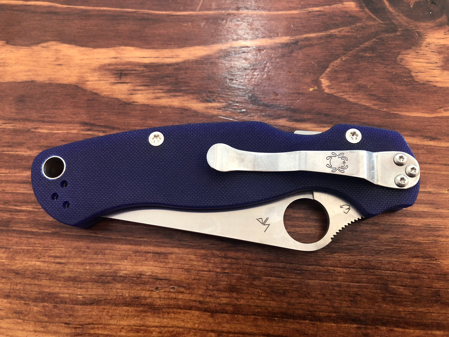 Spyderco ParaMilitary 2 S110V Blurple