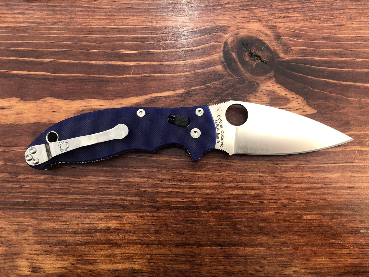 Spyderco Manix 2 Blurple S110V