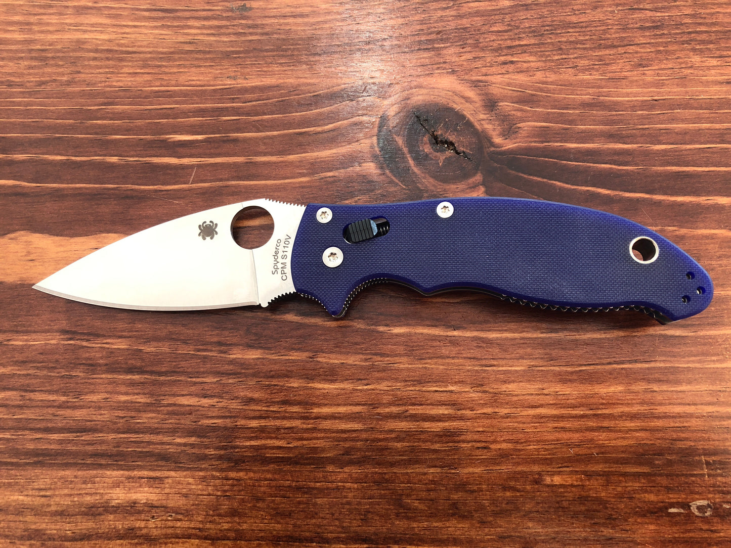 Spyderco Manix 2 Blurple S110V