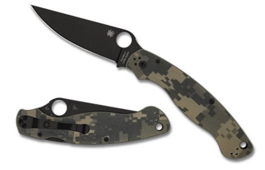 Spyderco Military 2 Camo Black Blade C36GPCMOBK2