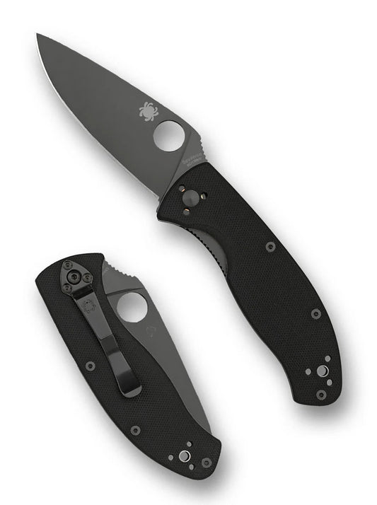 Spyderco Tenacious Black G10 Black Blade