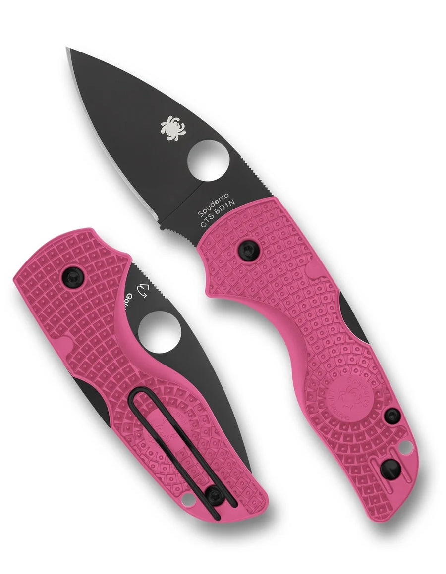 Spyderco Lil Native Lightweight Pink/Black
