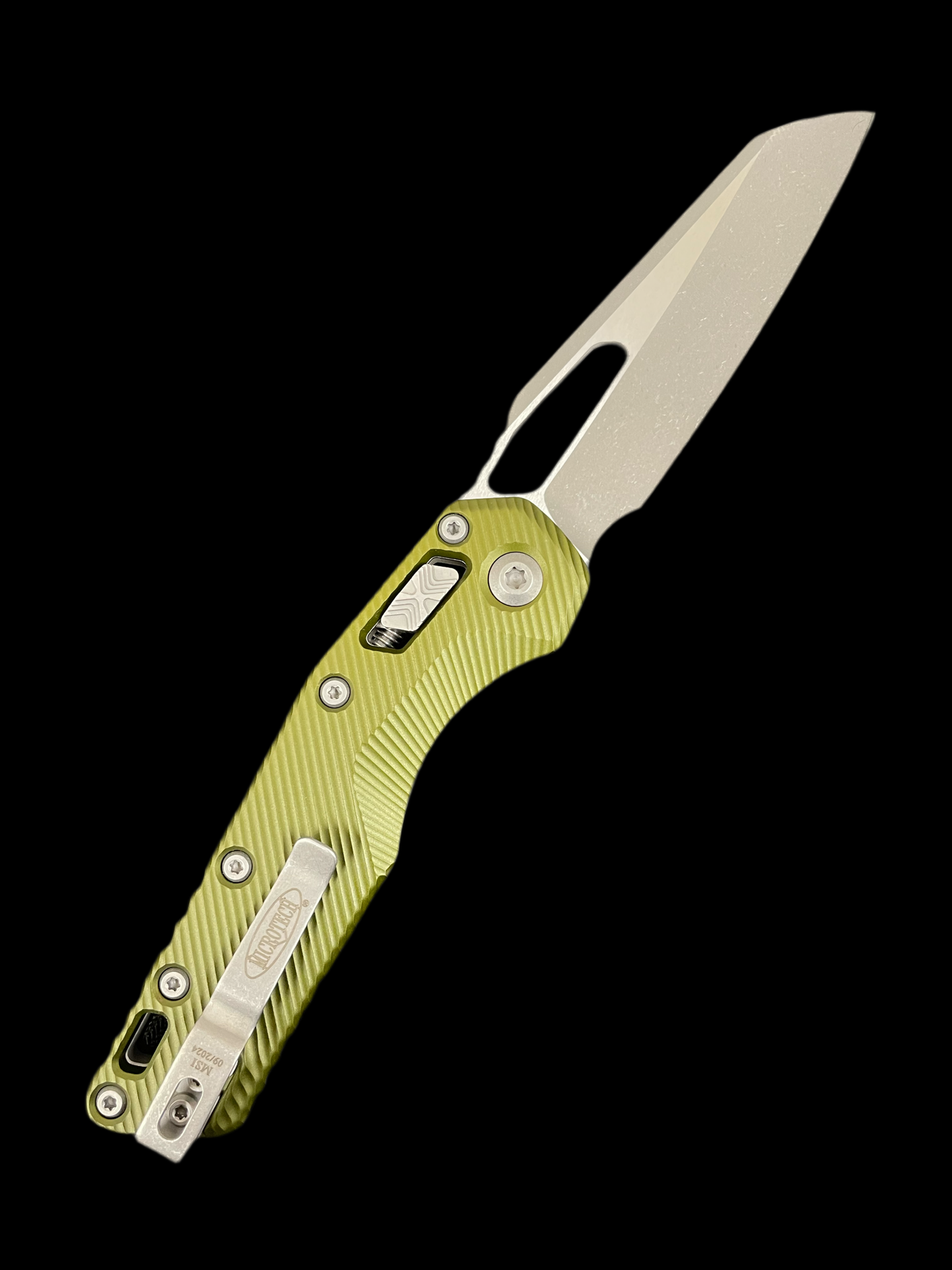 Microtech MSI OD Green Aluminum 210-10APFLOD