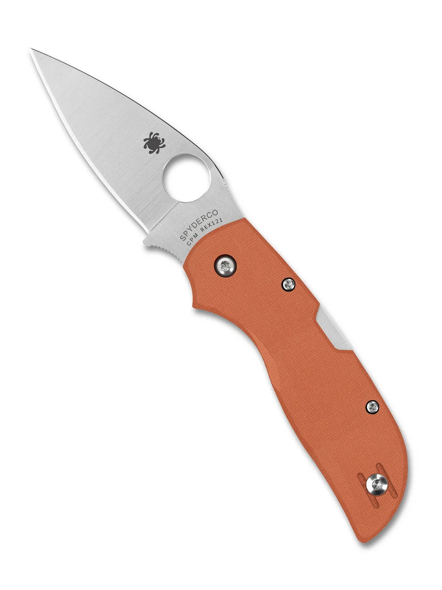 Spyderco Chaparral Rex 121 Burnt Orange G10