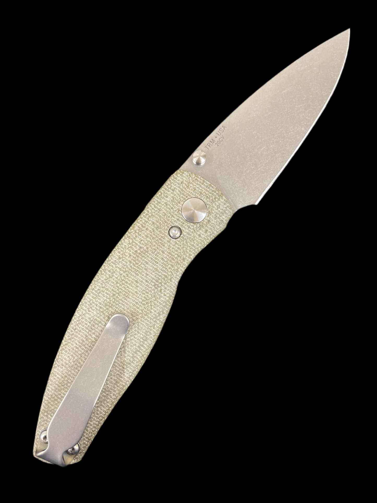 TRM Neutron 2 3D Contoured Lizard Skin Textured Micarta