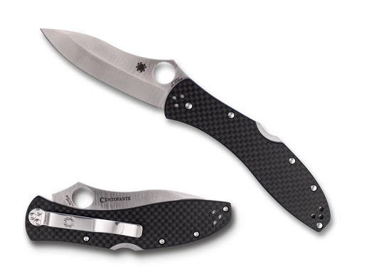 Spyderco Centofante 3 Carbon Fiber Cru-Wear Distributor Exclusive!