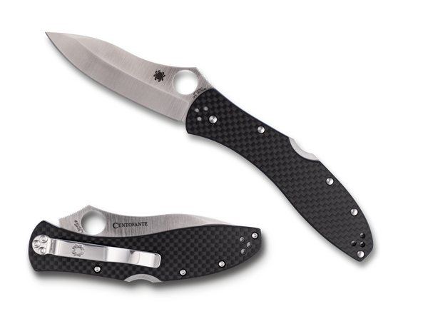 Spyderco Centofante 3 Carbon Fiber Cru-Wear Distributor Exclusive!