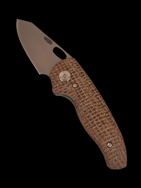 TRM Knives Holey Nerd Magnacut 3D Micarta (Multiple Colors)