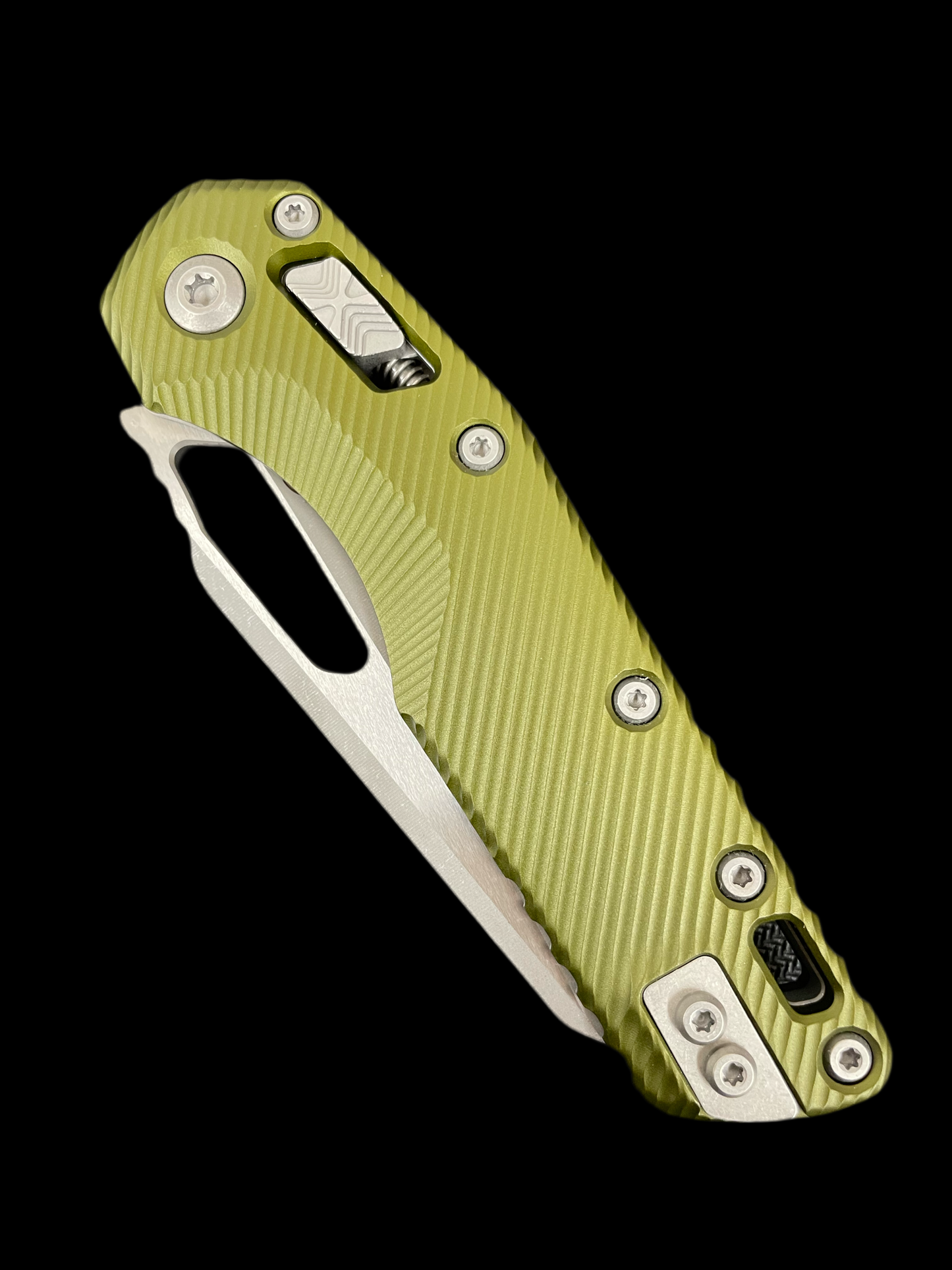 Microtech MSI OD Green Aluminum 210-10APFLOD