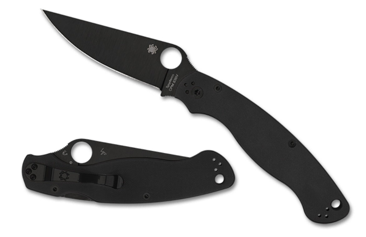 Spyderco Military 2 Black Blade