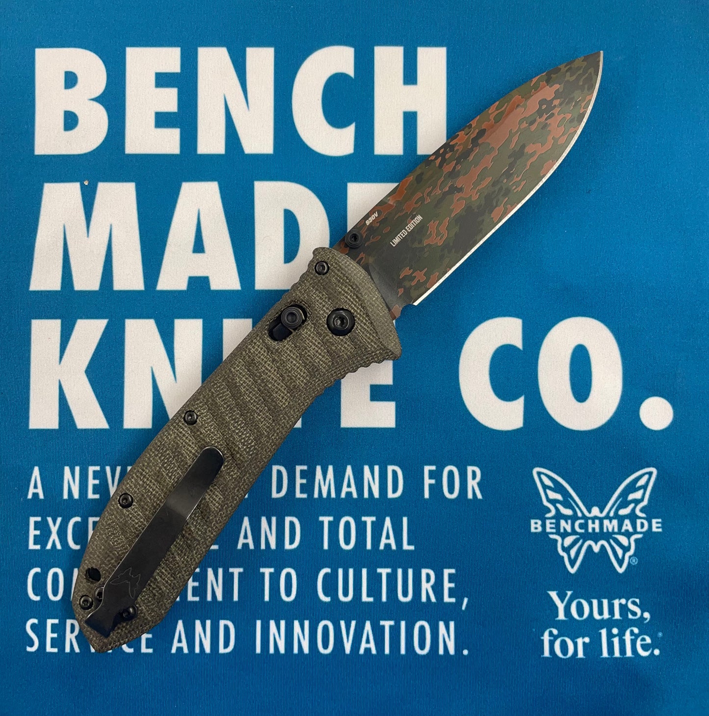 Benchmade Presidio 2 Shot Show Edition Knife 570CAMO-2601