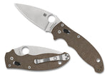 Spyderco Manix “CruCarta” Cruwear Micarta C101MPCW2