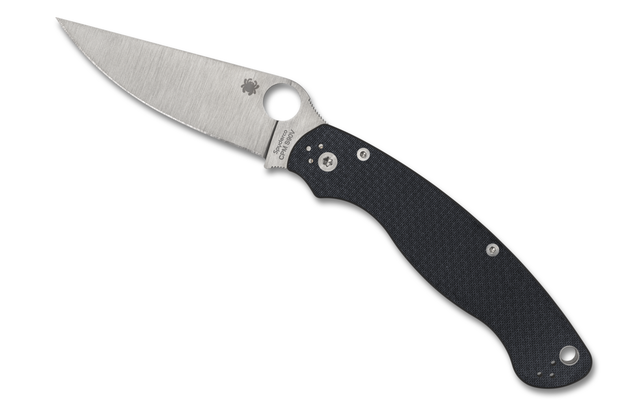 Spyderco Military 2 Carbon Fiber S90V Sprint Run