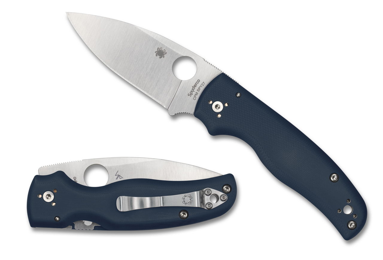 “ADD TO CART” Spyderco Shaman Blue SPY27