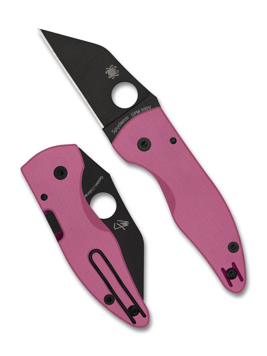 Spyderco Microjimbo Pink Sprint Run