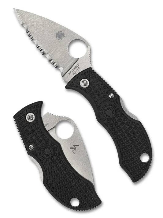 Spyderco Manbug Leaf Serrated