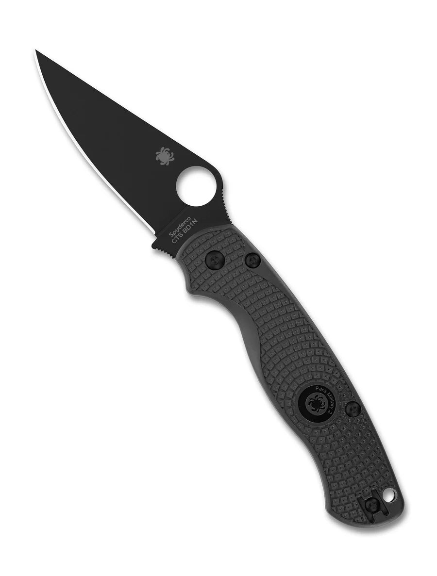 Spyderco Para Military 2 Lightweight Black Blade