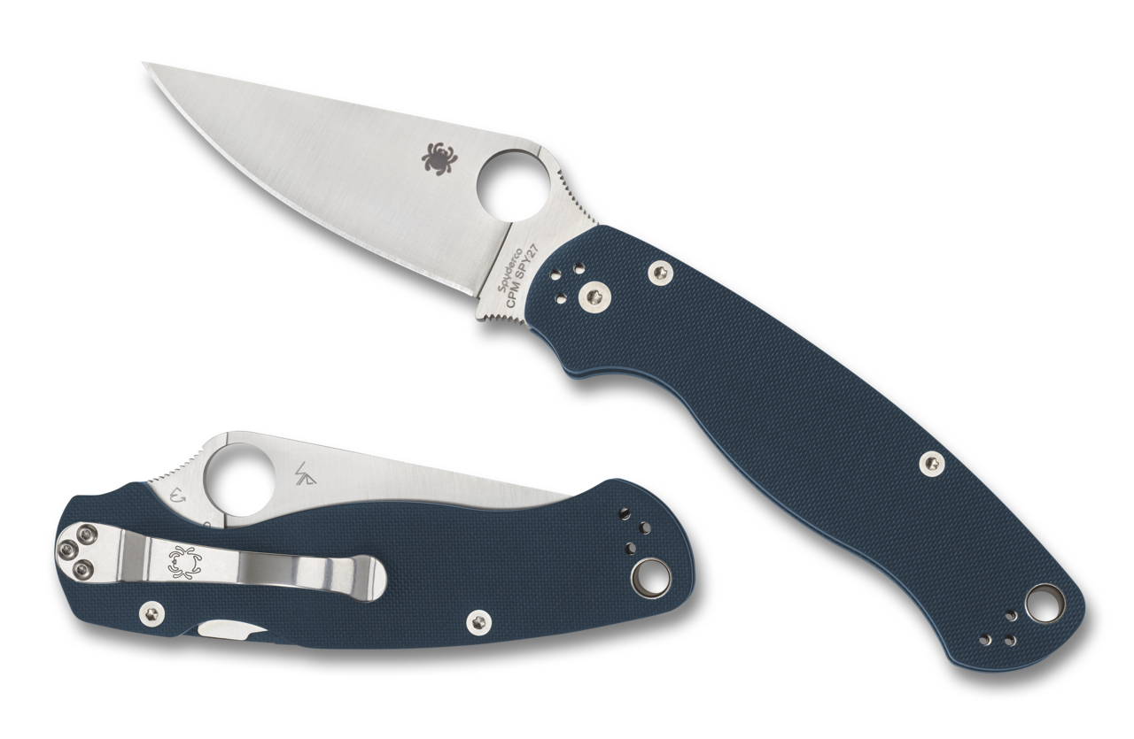 Spyderco Paramilitary 2 SPY27 Blue G10