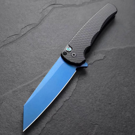 Protech Malibu Dragon Scale Sapphire 7075