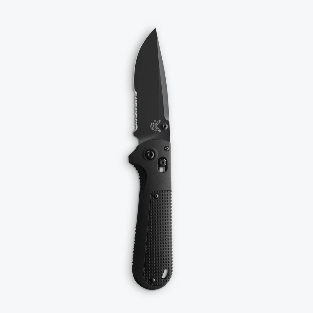 Benchmade Redoubt Black (Plain & Serrated) 430BK-02