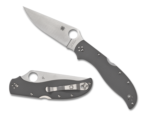 Spyderco Stretch 2 XL Grey G-10 CPM CRU-WEAR