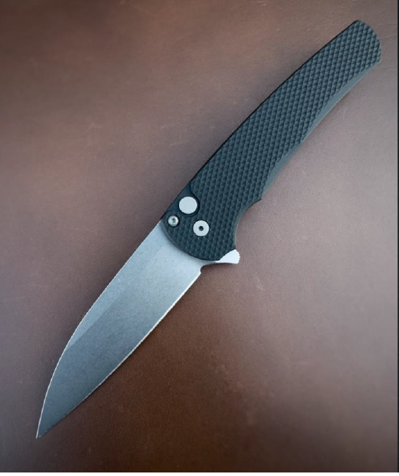 ProTech Malibu Textured Black Wharncliffe 5305