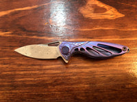 Rike Knives Hummingbird Blue