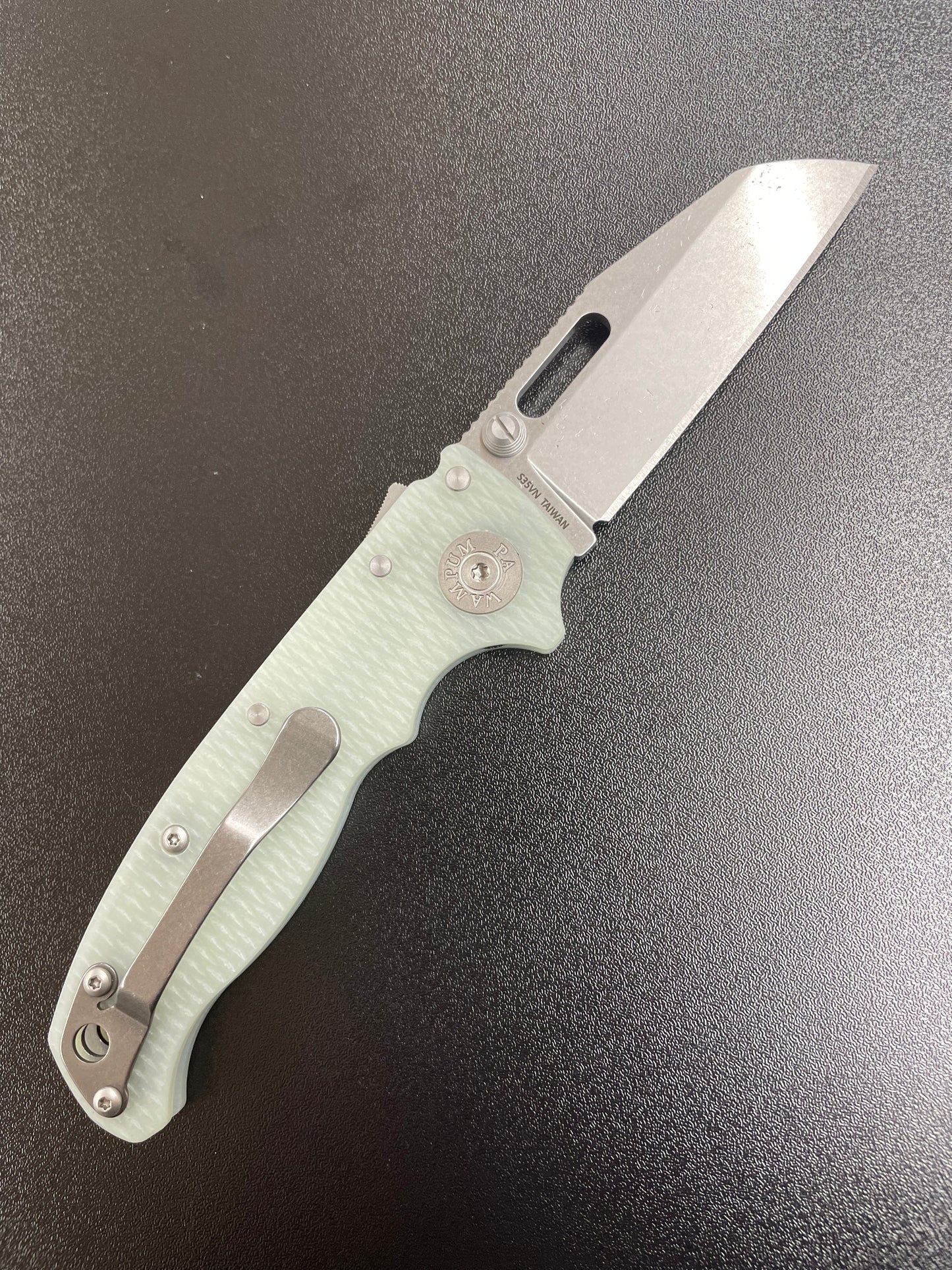 Demko AD20.5 Natural G10 S35VN SharkFoot