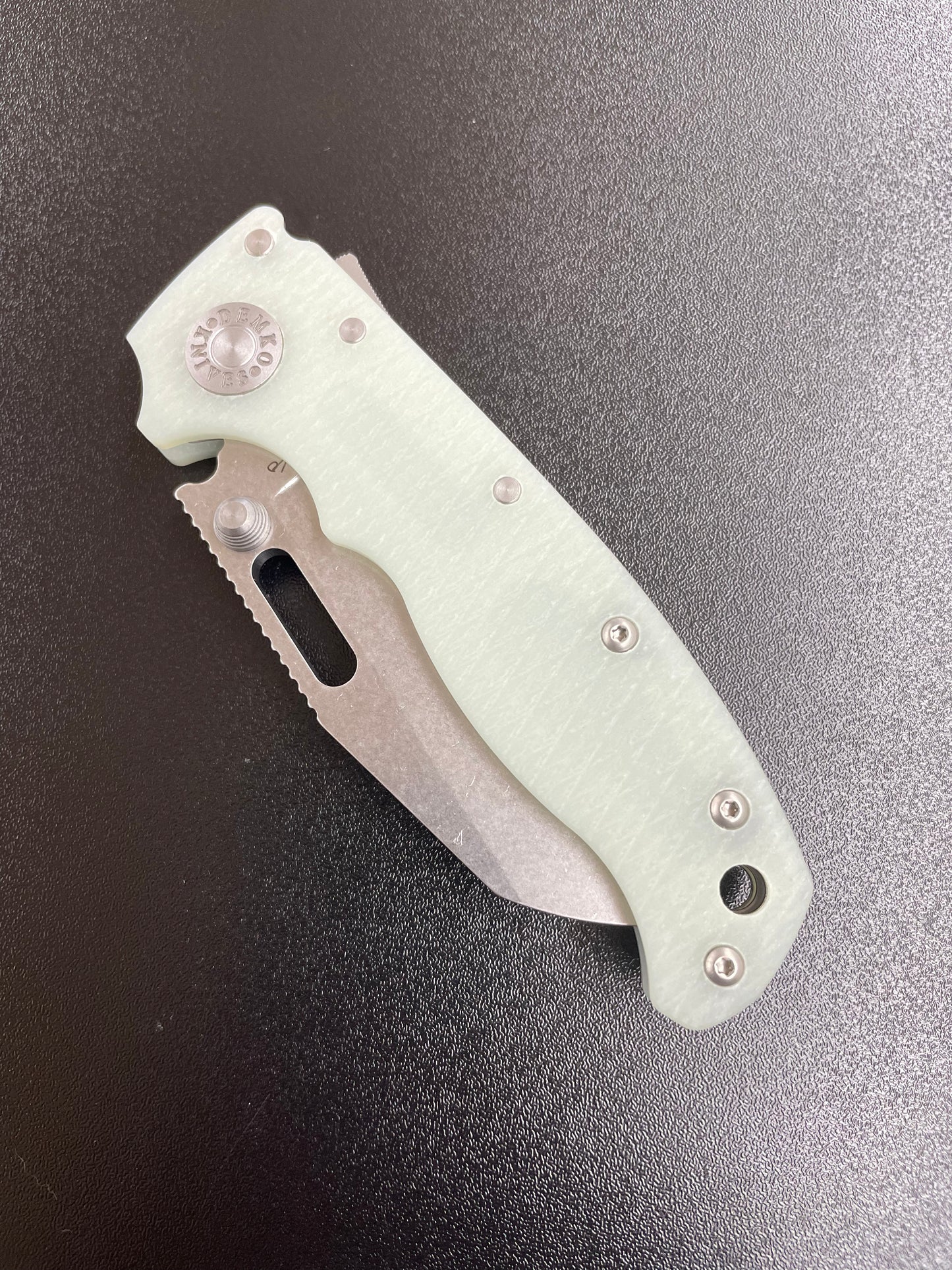 Demko AD20.5 Natural G10 S35VN SharkFoot