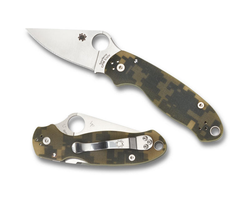 Spyderco Para 3 Camo