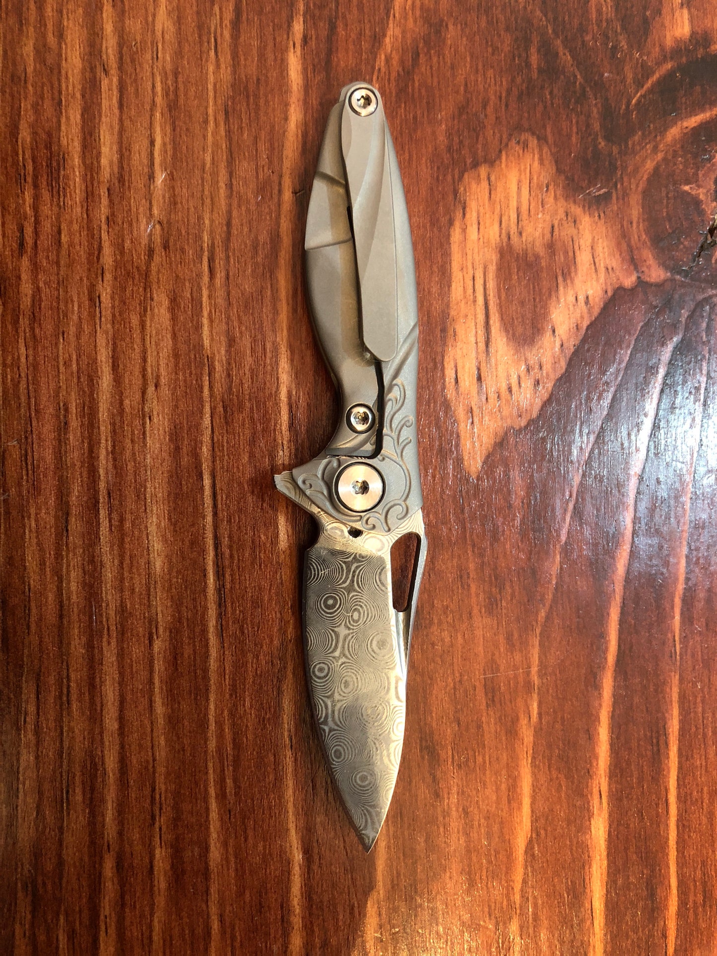 Rike Knives Hummingbird Gray