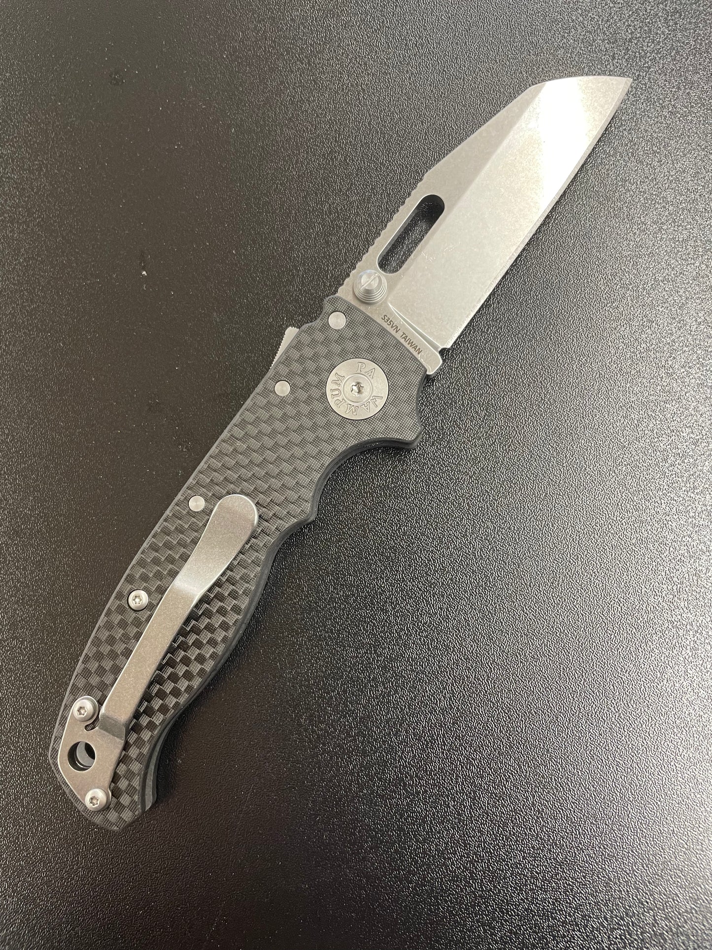 Demko AD20.5 Carbon Fiber S35VN Sharkfoot