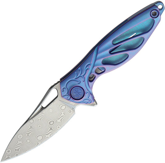 Rike Knives Hummingbird Blue