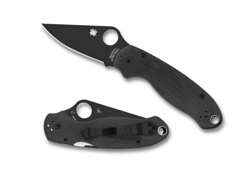 Spyderco Para 3 Black DLC S45VN