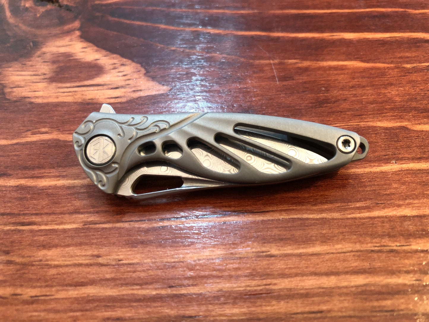 Rike Knives Hummingbird Gray