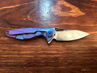 Rike Knives Hummingbird Blue