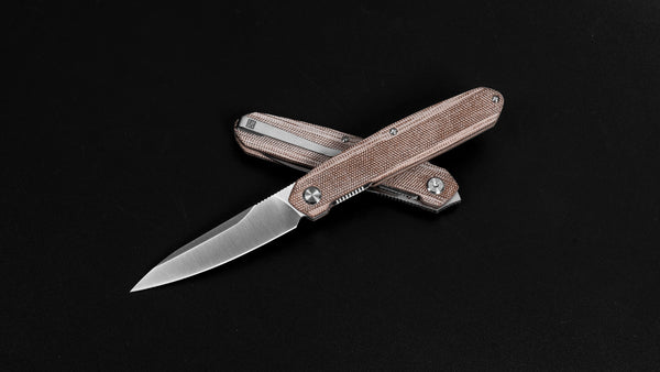 Real Steel “M390 Mini MicartaMorph” Indiana Knives Exclusive Metamorph