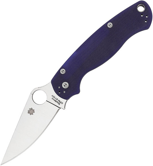 Spyderco ParaMilitary 2 S110V Blurple